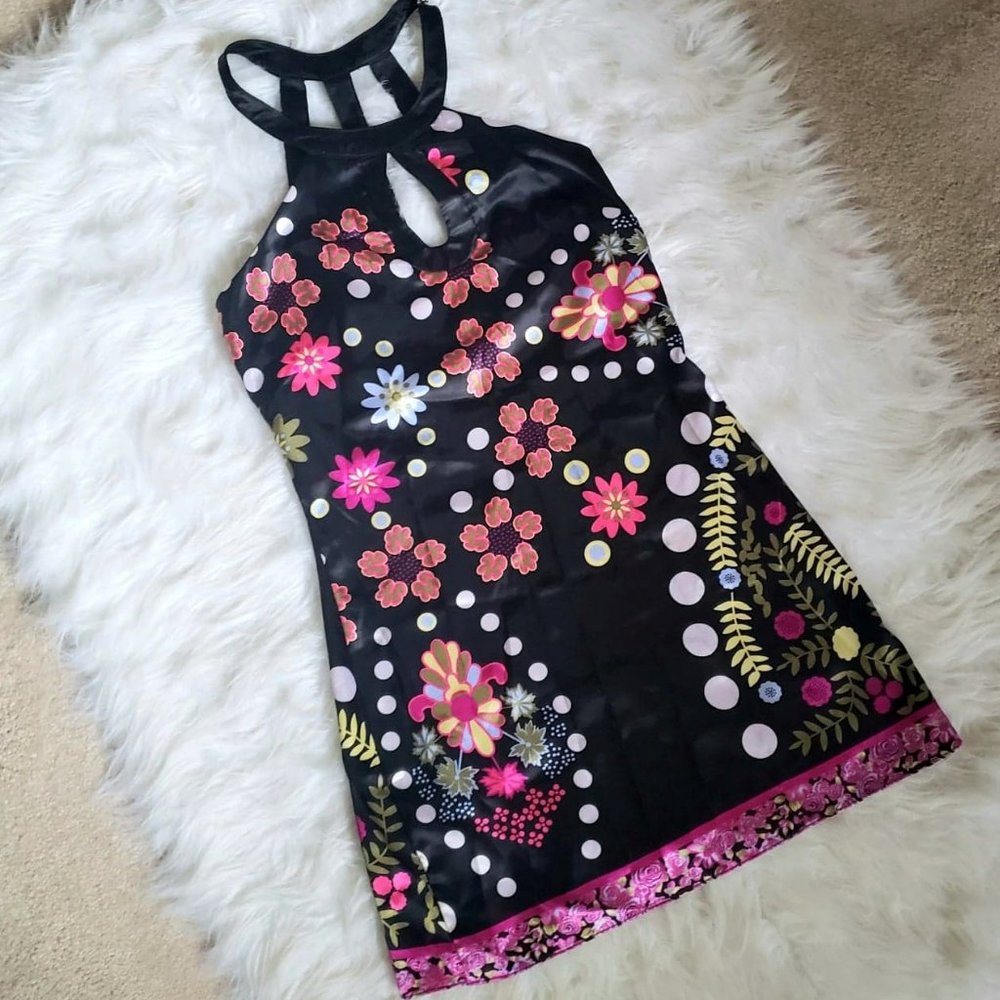 Beautiful Satin Asian - Inspired Dress